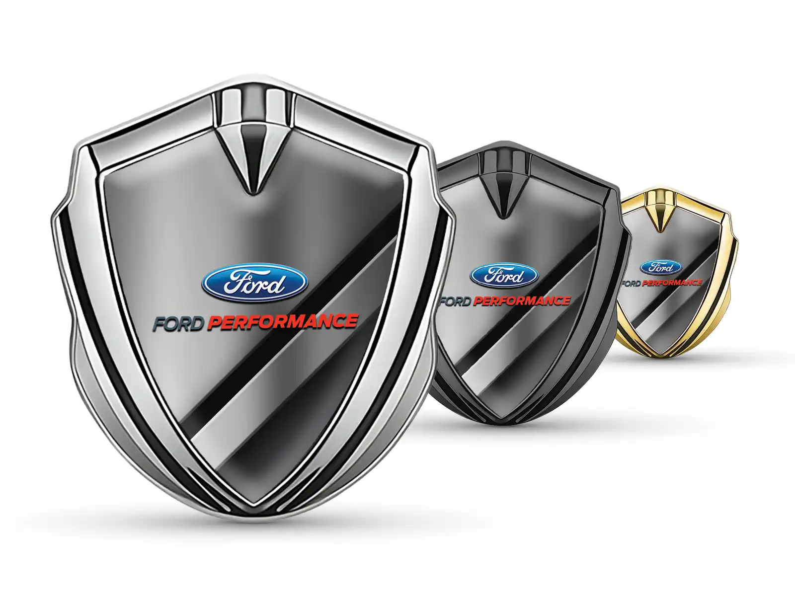 Ford 3d Emblem Badge Minimal Design Universal 3D